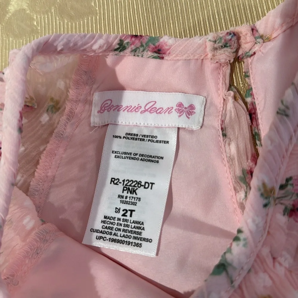 Bonnie Jean Trapeze Dress. Size 2T